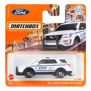 MATCHBOX - Tekli Araba - 2016 Ford Interceptor Utility
