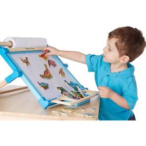 M&D - Ahşap Mıknatıslı Dinozorlar 20 parça