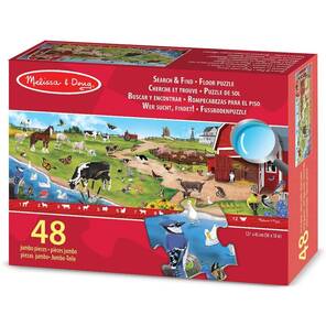 M&D Ara ve Bul - Çiftlik 48 Jumbo parça Dev Yapboz