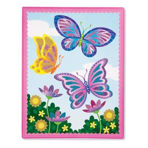 M&D - Kolay Sim Boyama - Çiçek ve Kelebek Tabloları