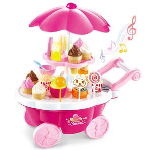 Mega Oyuncak Dondurma Arabası-Pembe