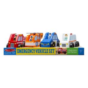 Melissa & Doug Ahşap Acil Yardım Araçları