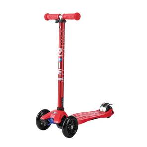 MICRO Maxi - T Scooter - Kırmızı, Metalik Saplı