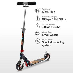 MICRO Speed+ Scooter - Siyah-Turuncu