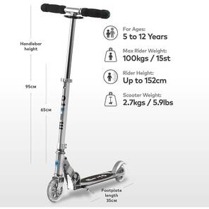MICRO Sprite Scooter - Gümüş