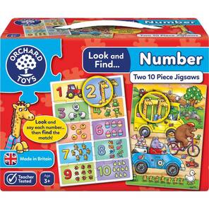 ORCHARD - Bak ve Bul Sayılar - 2x10 Yapboz