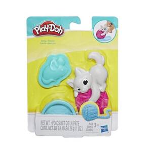PLAY-DOH - Hayvanlı Mini Araçlar - Kedi