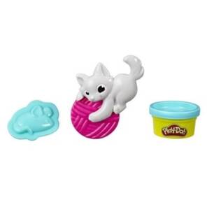 PLAY-DOH - Hayvanlı Mini Araçlar - Kedi