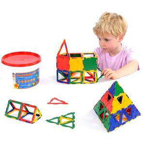 POLYDRON - Geometrik Şekillerle İnşaa Kovası