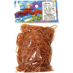 RAINBOW LOOM - 600'lü El Yapımı Bileklik Lastikleri - Karamel