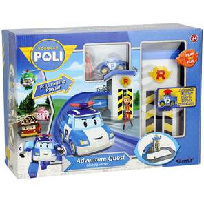 Robocar Poli Macera Kulesi Oyun Seti Jin Poli Araç Figürlü 83316