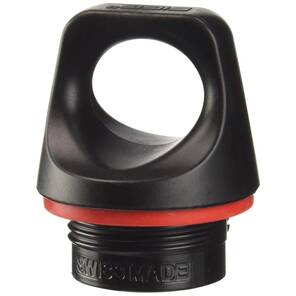 SIGG - Dönen Matara Kapağı - Siyah / Kırmızı Çizgili