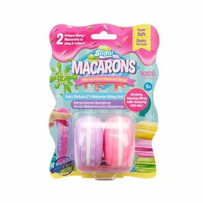 SLIMY - Macarons 2'li Slime Seti
