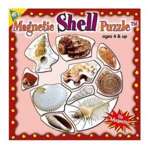 THE ORB FACTORY - Deniz Kabuğu Manyetik Yapboz - 9 parça 14x14