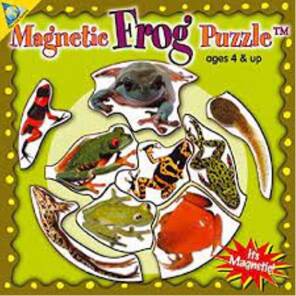 THE ORB FACTORY - Kurbağa Manyetik Yapboz - 9 parça 14x14