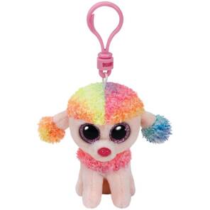 TY Beanie Boo´s - Rainbow - Peluş Kaniş Anahtarlık - 10 cm