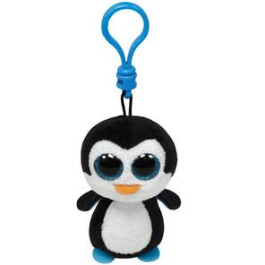 TY Beanie Boo´s - Waddles - Peluş Penguen Anahtarlık - 10 cm