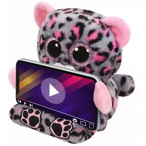 TY Peek-A-Boos - Trixi - Telefon Tutacağı Peluş Leopar