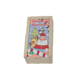 WOOD CHRISTMAS DOMINOES