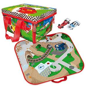 ZIP-BIN - Yarış Pisti Oyun Seti + 1 Araba